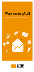 Produktflyer WarensendungPLUS