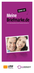 Produktflyer MeineBriefmarke.de