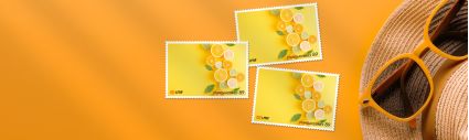 Saisonale Briefmarke Sommer